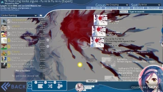 Fumi osu skin,Fumi osu skin,shitogaro osu skin,