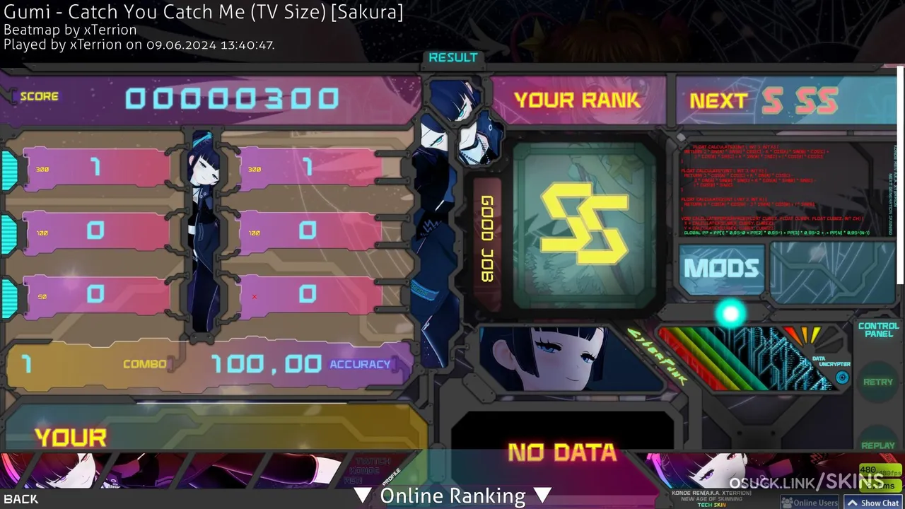 Screenshot of TECH by xTerrion v2