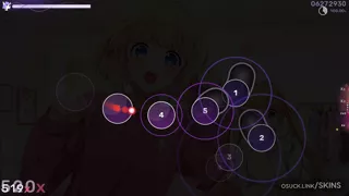 『Skroutz∶ Purple go round』 osu skin