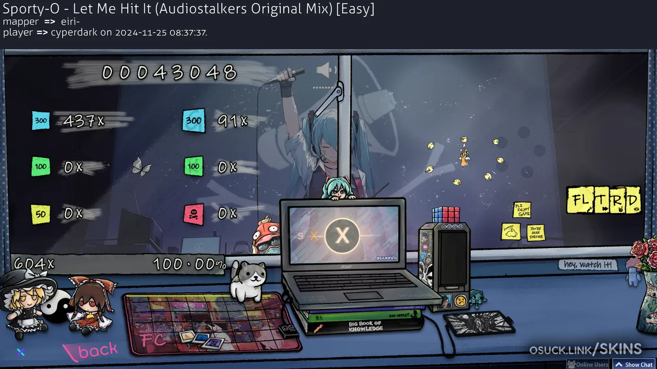 osu! deskmat skin 1.0 — screenshot 14