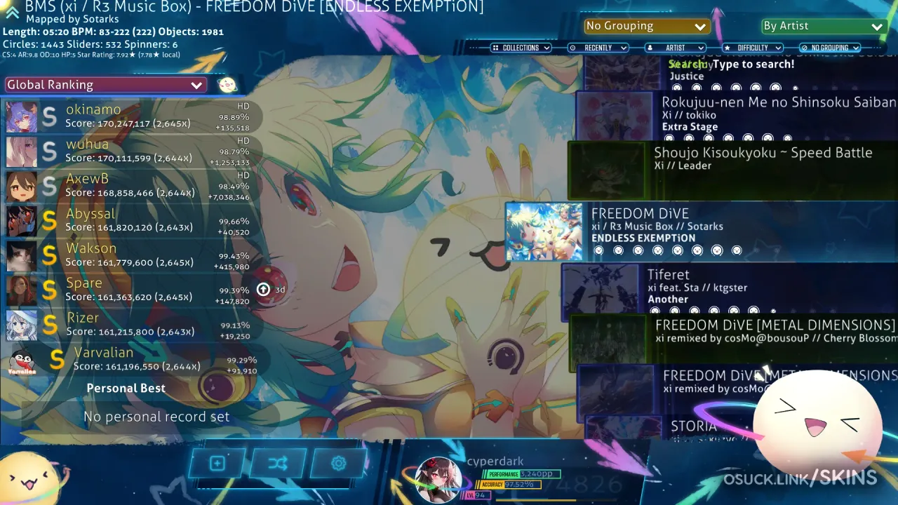 Screenshot of FREEDOM DiVE (BTMC) v1.1