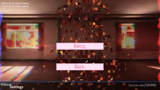 Monika (DDLC) osu skin,Monika (DDLC) osu skin,doki doki literature club! osu skin,monika osu skin,