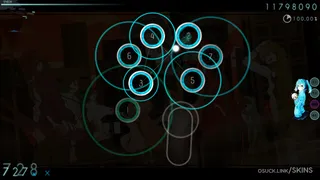 ENE06 osu skin,ENE06 osu skin,ene osu skin,kagerou project osu skin,