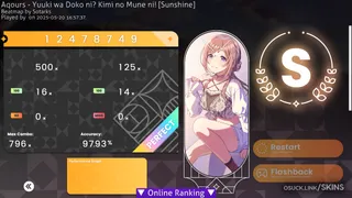 Gakuen Rinami osu skin,Gakuen Rinami osu skin,
