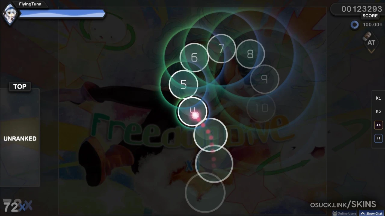 Screenshot of owoTuna v1.4