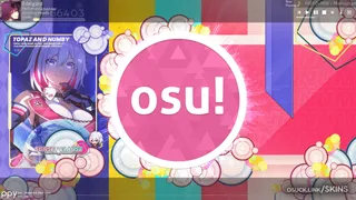 Sunset Clause osu skin,Sunset Clause osu skin,
