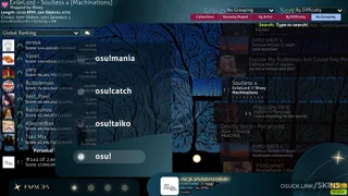 Aquamarine osu skin,Aquamarine osu skin,