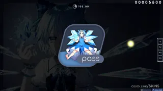 (Touhou Project) Cirno osu skin,(Touhou Project) Cirno osu skin,touhou project osu skin,