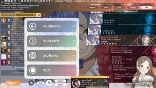 Gakuen China osu skin,Gakuen China osu skin,