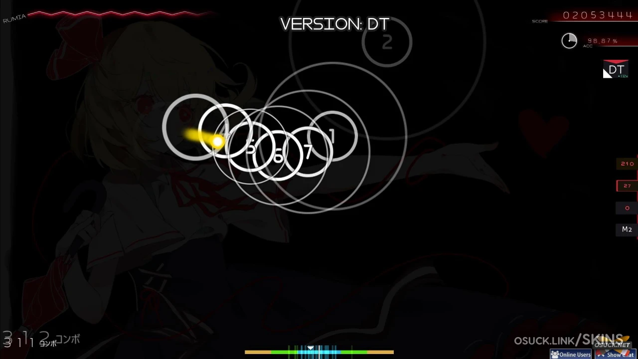 『 東方Project 』~ Rumia, Youkai of the Dusk — screenshot 3