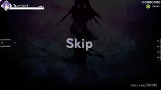 Tsumikiri osu skin,Tsumikiri osu skin,minimalistic osu skin,