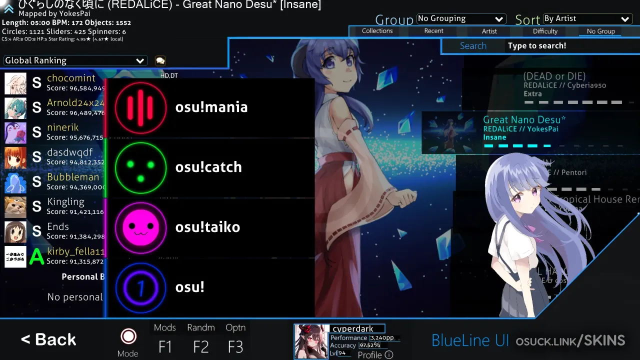 BlueLine UI 2.2 — screenshot 3