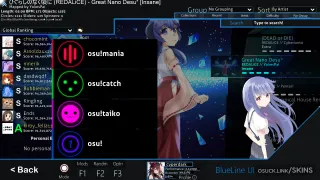 BlueLine UI osu skin,BlueLine UI osu skin,rika furude osu skin,higurashi no naku koro ni osu skin,gamer228666 osu skin,