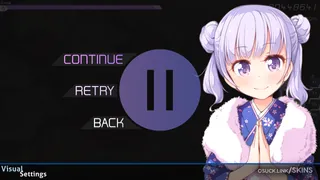 Aoba Style osu skin,Aoba Style osu skin,aoba suzukaze osu skin,new game! osu skin,