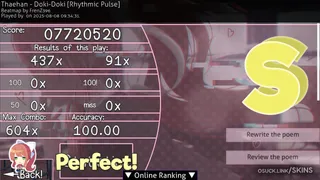 DOKI DOKI LITERATURE CLUB! osu skin,DOKI DOKI LITERATURE CLUB! osu skin,doki doki literature club! osu skin,