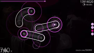 Fluttr osu skin
