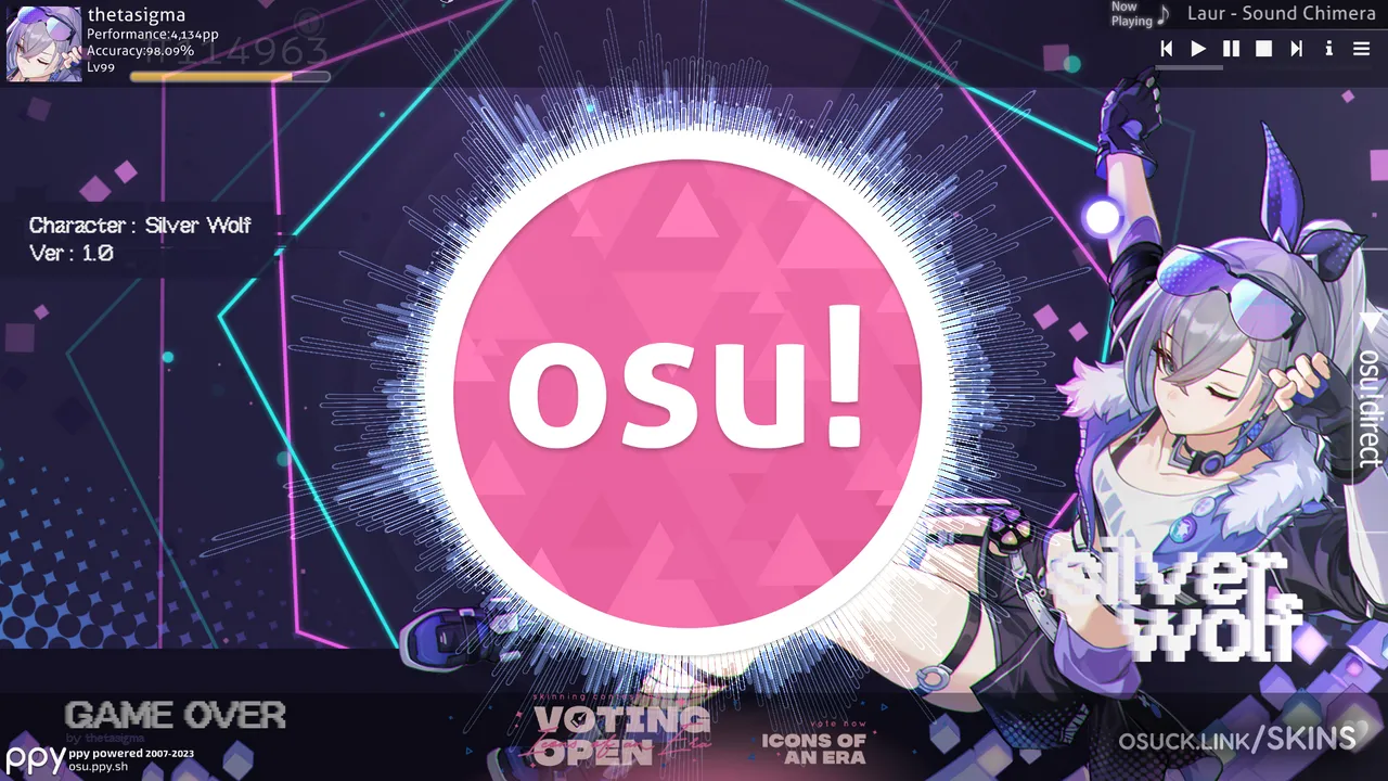 GAME OVER - A Silver Wolf 1.0 — screenshot 2