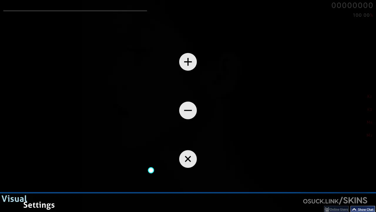 Screenshot of Vain (Cyan cursor) v1.1