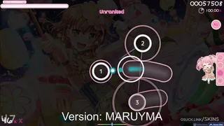 Project Flowerful osu skin,Project Flowerful osu skin,bang dream! osu skin,