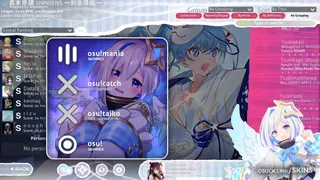 Amane Kanata osu skin,Amane Kanata osu skin,