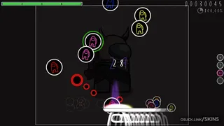 AMONG OSU osu skin,AMONG OSU osu skin,