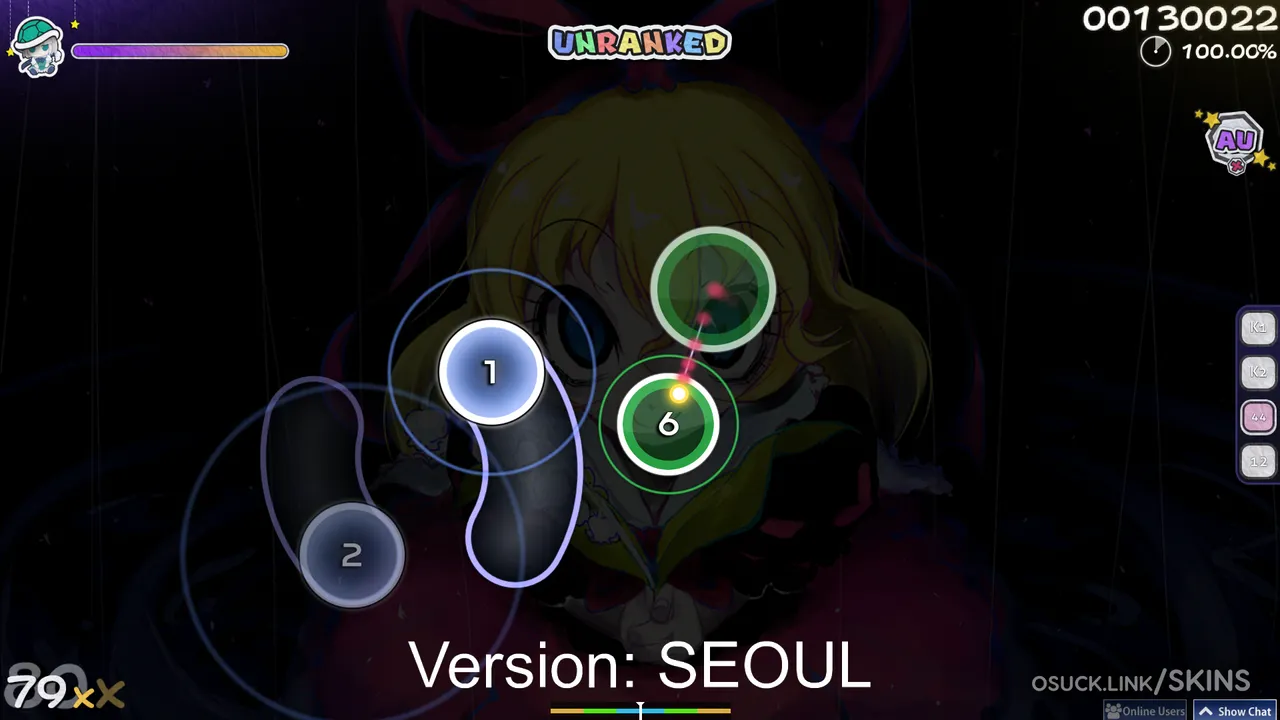 Screenshot of Touhou Project ~ Paper Touhou v1.0
