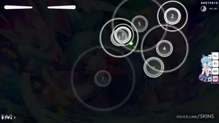 Cirno osu skin