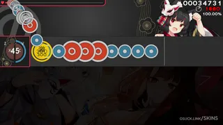 IJN Yamashiro osu skin,IJN Yamashiro osu skin,azur lane osu skin,yamashiro osu skin,