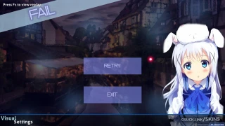 Kafuu Chino - Edited osu skin,Kafuu Chino - Edited osu skin,