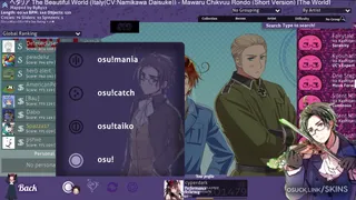 Hetalia - Austria osu skin,Hetalia - Austria osu skin,