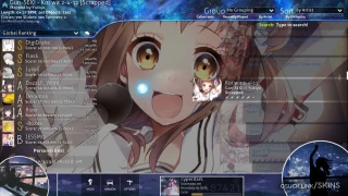 夜空 Yozora osu skin,夜空 Yozora osu skin,azy osu skin,