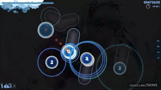 Kapitar - Clouds (feat. Tailbar) osu skin
