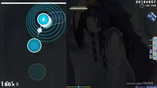 Aqua The Water Goddess osu skin