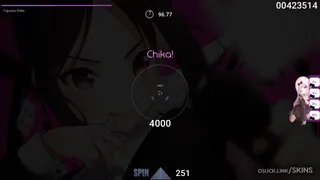 Fujiwara Chika osu skin,Fujiwara Chika osu skin,