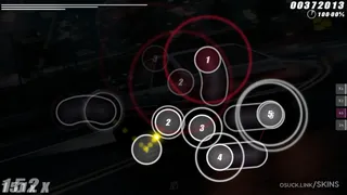 Initial D osu skin