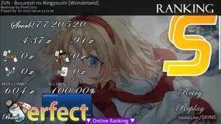 Alice in Wonderland osu skin,Alice in Wonderland osu skin,