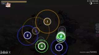 Sakura Oriko osu skin