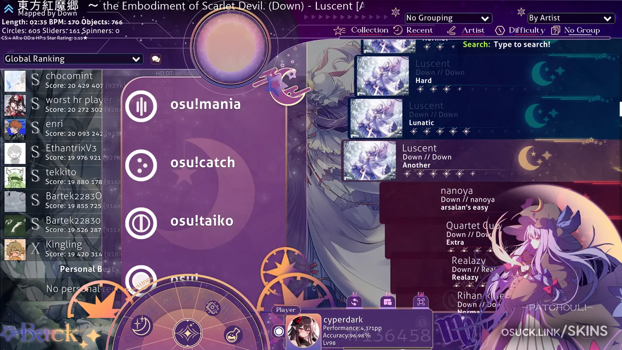 [Touhou project].Patchouli-Knowledge. — screenshot 4