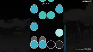-  海水 Kaelum Circles  海水 - (4k-10k) osu skin
