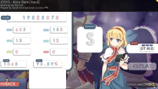 『 東方Project 』 Alice Margatroid osu skin,『 東方Project 』 Alice Margatroid osu skin,