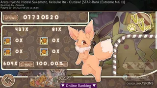 Fluffieevee osu skin,Fluffieevee osu skin,pokemon osu skin,eevee osu skin,