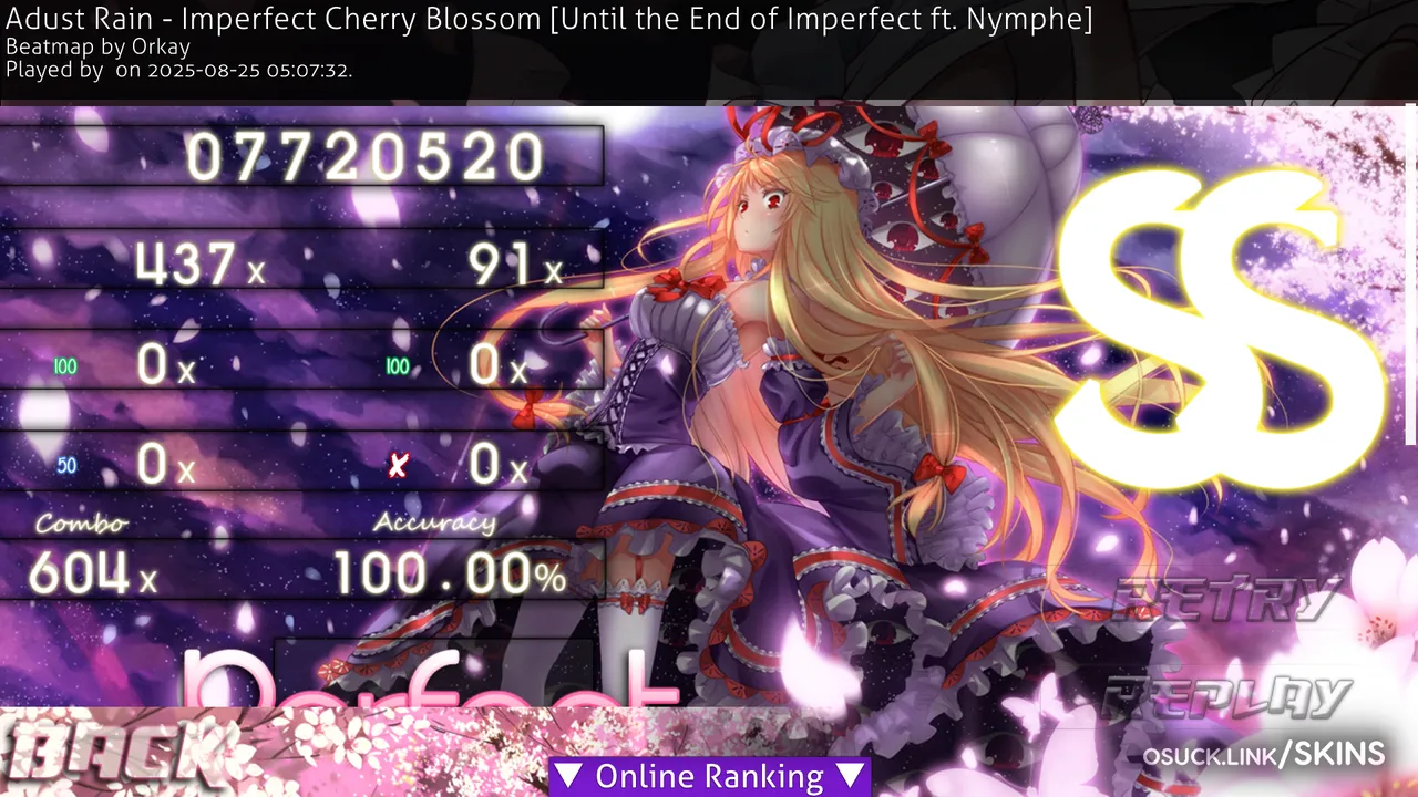 Sakura Skin [Cherry Blossom Theme] — screenshot 10