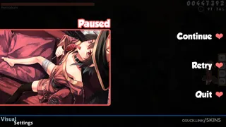 Megumin Explosion osu skin,Megumin Explosion osu skin,