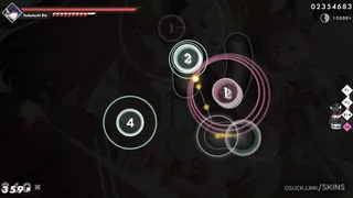 Rio osu skin,Rio osu skin,blue archive osu skin,tsukatsuki rio osu skin,