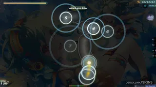 Galactic dimensions osu skin,Galactic dimensions osu skin,minimalistic osu skin,krizto osu skin,