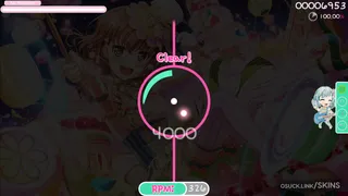 Project Flowerful osu skin,Project Flowerful osu skin,bang dream! osu skin,