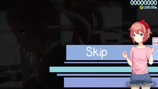 Sayori (DDLC) osu skin,Sayori (DDLC) osu skin,