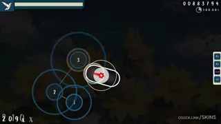 Origami osu skin