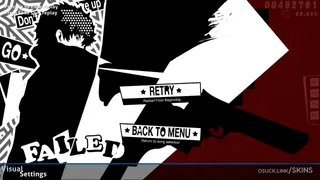 Persona 5 osu skin,Persona 5 osu skin,
