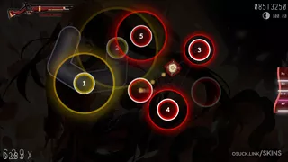 Kurumiii osu skin